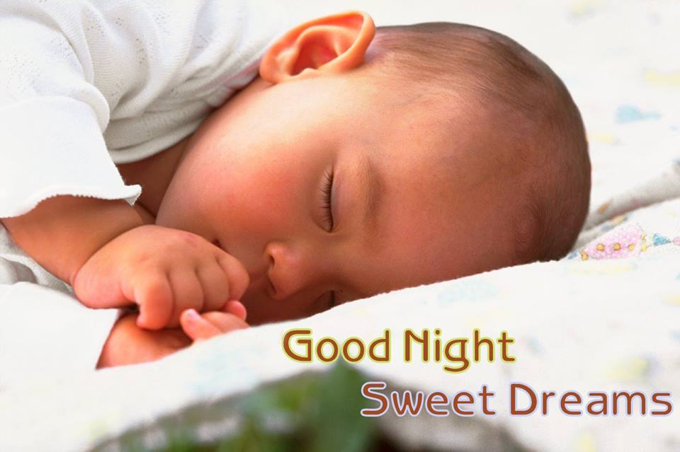 Cue baby good night sweet dreams