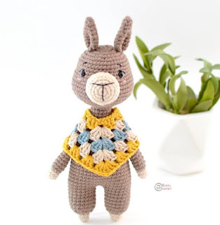 PATRON GRATIS LLAMA AMIGURUMI 50575 🦙