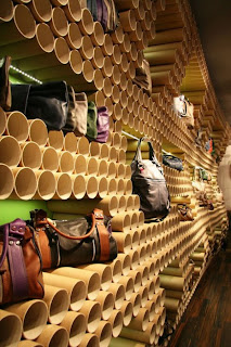 Store Built Entirely Organic From Cardboard