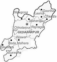 chhatarpur map