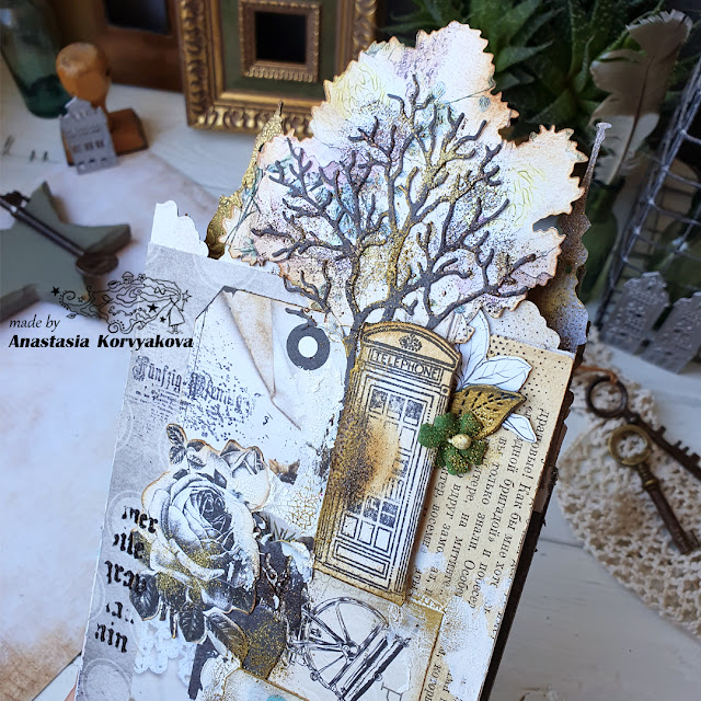 @nastyalena #scrapbooking #mixedmedia