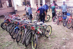 গোপালপুরে ভাই ভাই এন্টারপ্রাইজের চুরি হওয়া সাইকেল উদ্ধার-আটক ১