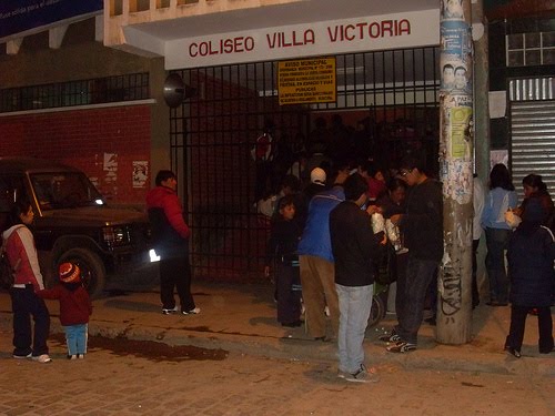 Zona Villa Victoria en la ciudad de La Paz