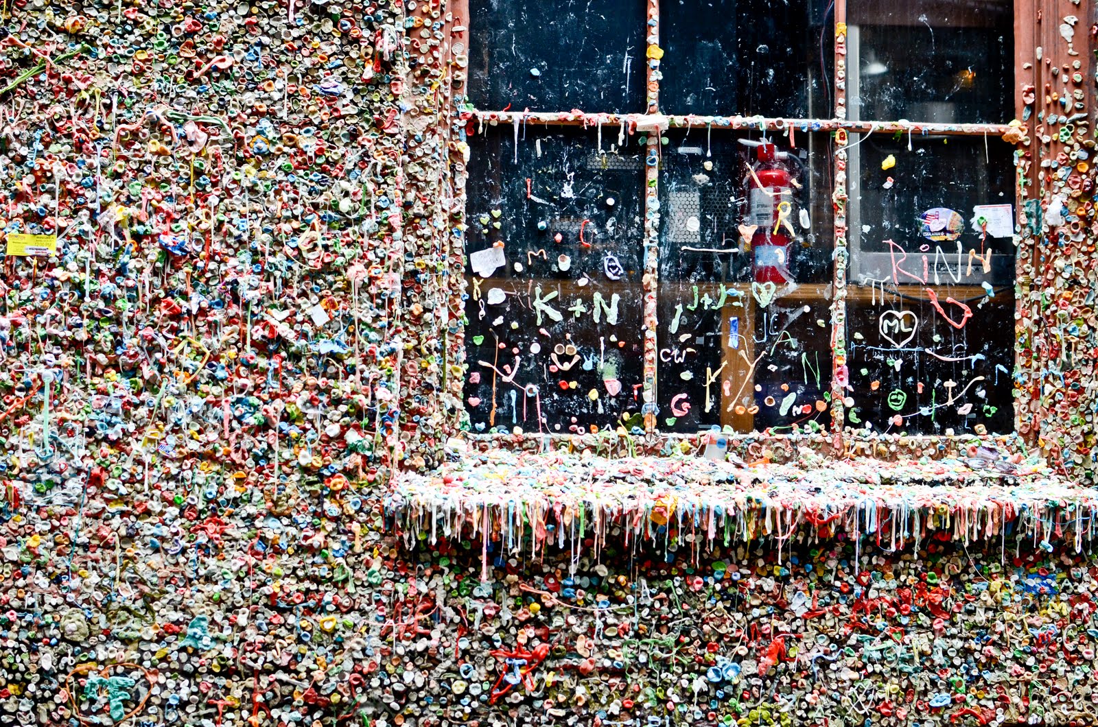 Social Shutter: The Wall Where Your Wad of Chewed Gum is More than ...