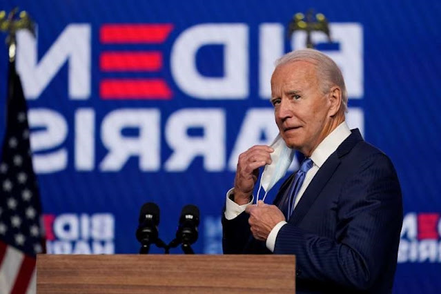 Hasil Perhitungan Sementara Membuat Biden mendekati kemenangan