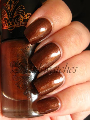 catrice caramé carame limited edition brown bronzed brown nailswatches shimmer