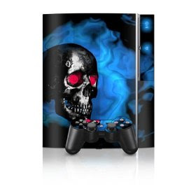 Demon Skull Design PS3 Playstation 3 Body Protector Skin Decal Sticker