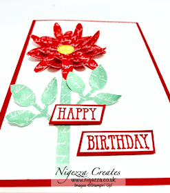 Nigezza Creates With Stampin' Up! Well Said, Daisy Punch, Scripty Folder & Colour Family DSP