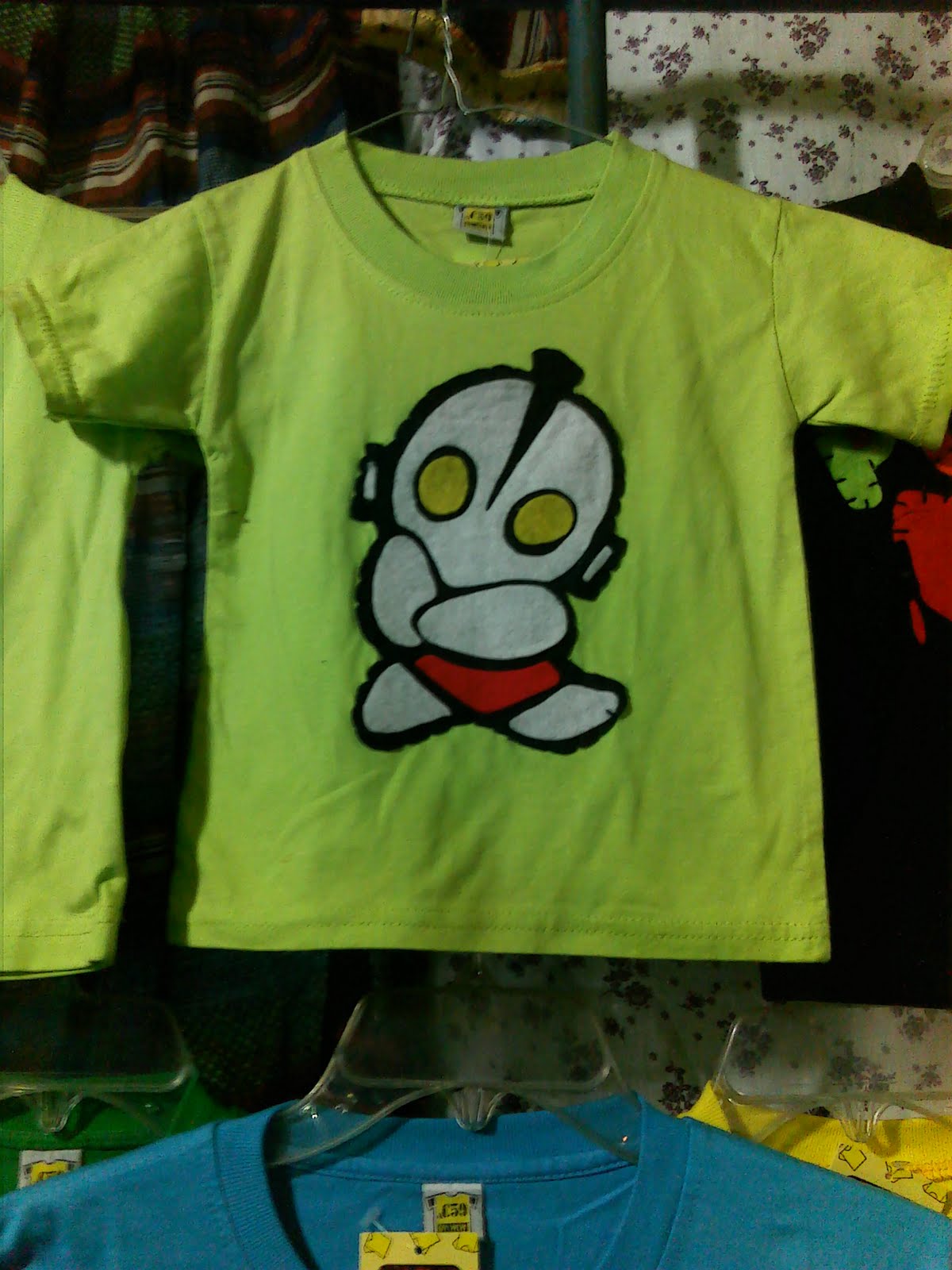 toko kaos flanel Kaos gambar kartun  Unik