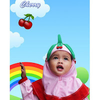 jilbab cherry