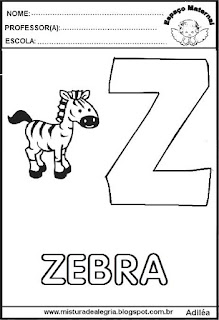 alfabeto para educação infantil