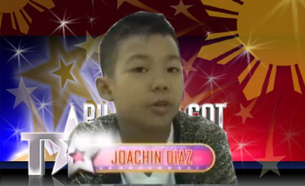 Joachin  Diaz,Pilipinas Got Talent