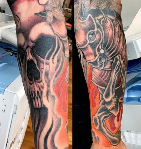 50 tatuagens de fogo para homens que querem mostrar sua força