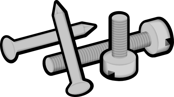 nail clipart to match hammer image