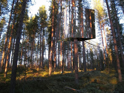 The Mirrorcube - Tree Hotel In Sweden Seen On www.coolpicturegallery.us