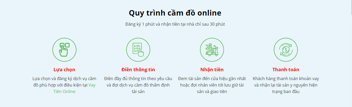 cầm đồ online