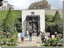 Paris, France - Rodin Museum Gate of Hell