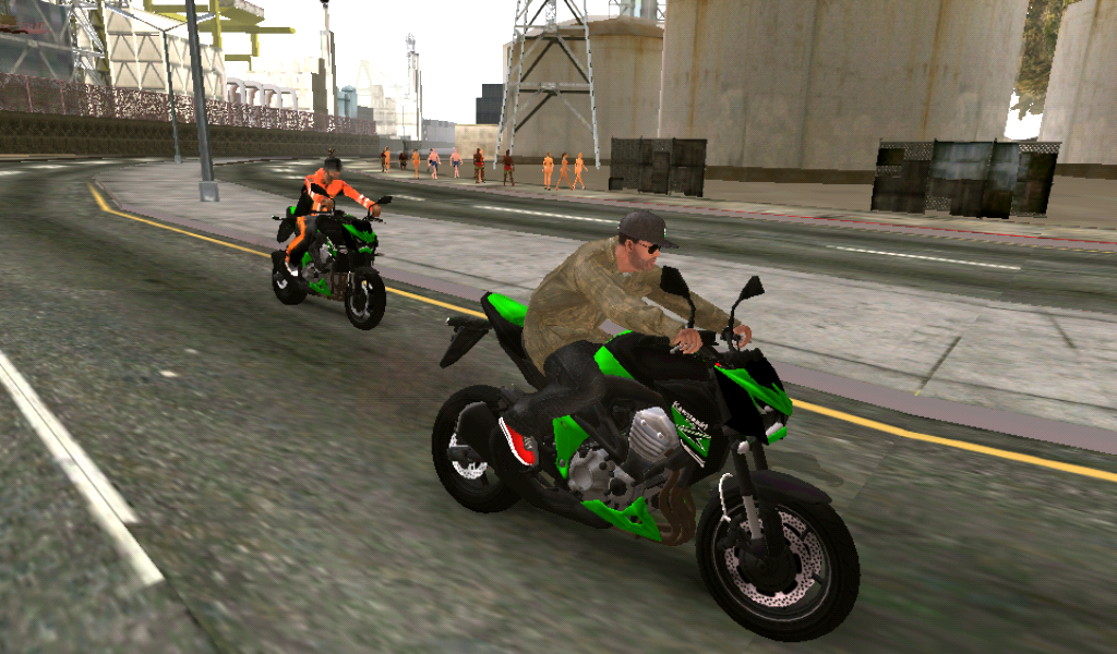 Mod GTA SA Android Motor kawasaki z800 BLOG Ponsel 