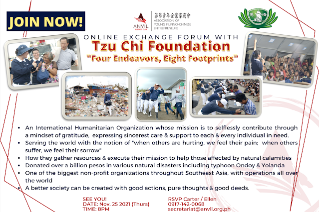 Online Exchange Forum with Tzu Chi Foundation