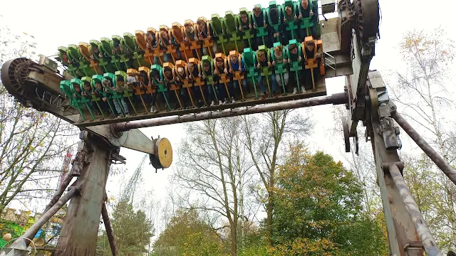 Blast ride in Walibi Biddinghuizen in Holland