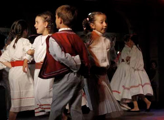 Local Young Dancers Split Dalmatian Coast Croatia