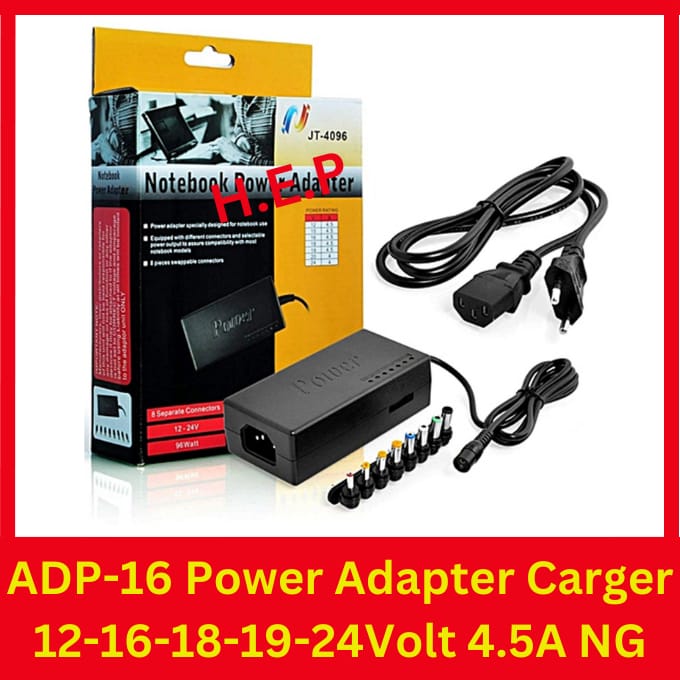 Multi Power Adapter 12/24 Volt 4.5 Amp 