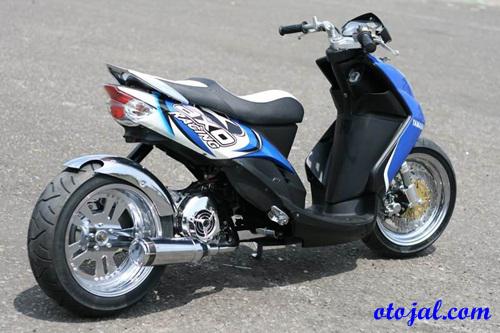 Gambar Motor Modifikasi Yamaha Mio Matic Keren Sporty Terbaru 2016