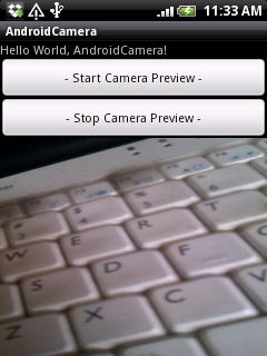 Camera Preview on SurfaceView