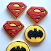 Super Hero Cupcakes and Cookie Favors-How to make Super Hero Cupcake toppers