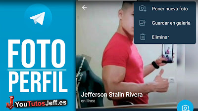 poner foto de perfil telegram
