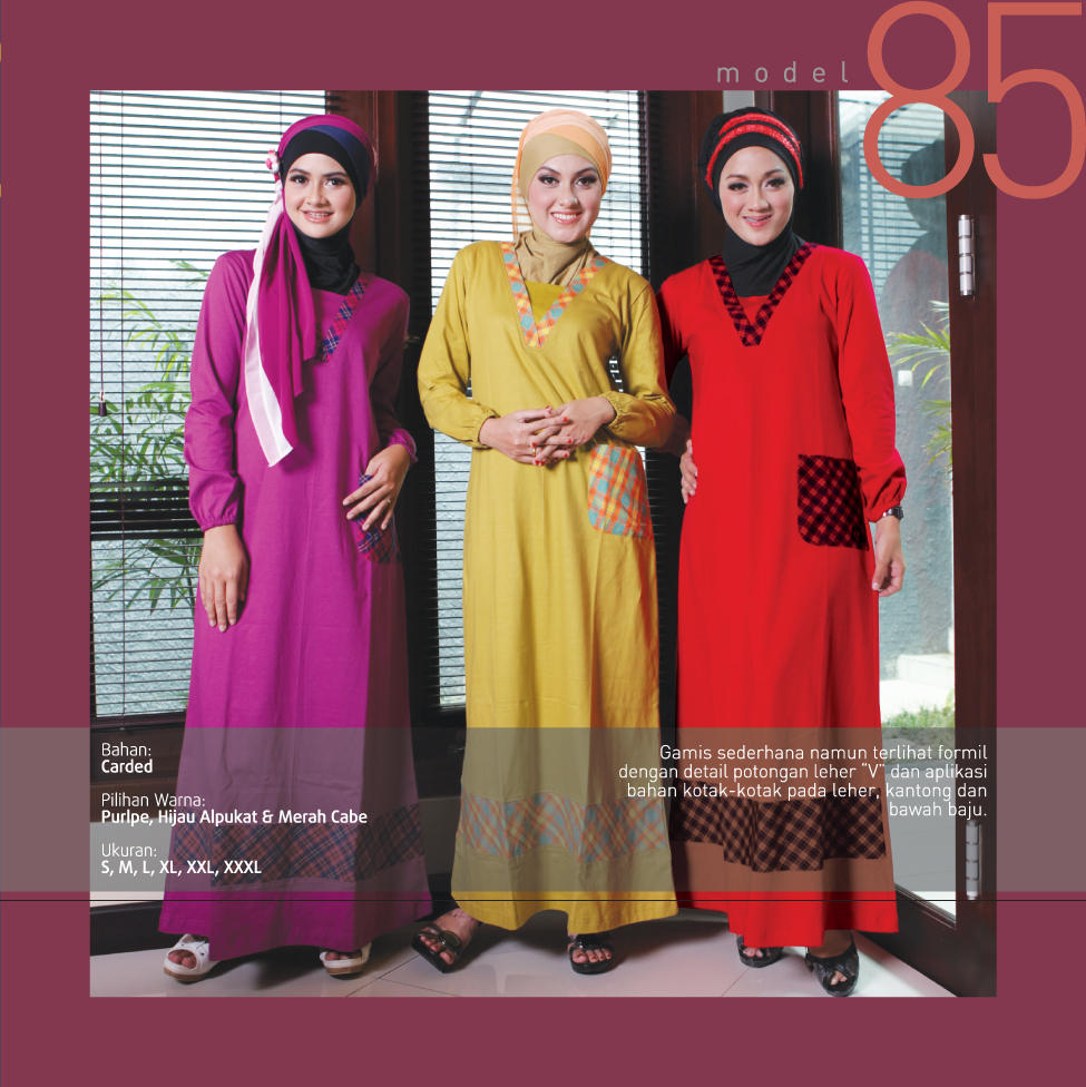 Qirani 85 Busana Muslim Baju Muslimah