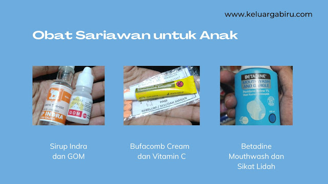 obat sariawan pada anak