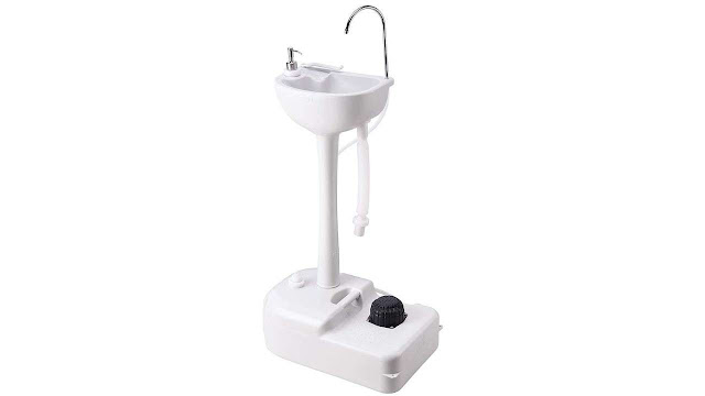 Portable Camping Sink With Pump