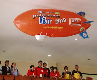 Balon zeppelin juga bisa dibranding sesuai dengan pesanan anda