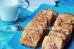 Leche frita de turrón (La cocina de Camilni)