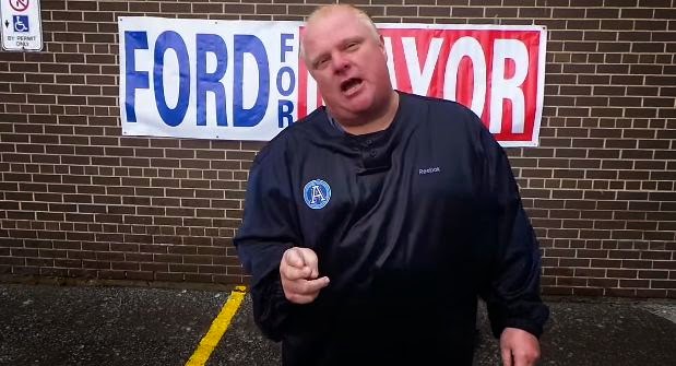 Mayor Rob Ford — Accepts the ALS Ice Bucket Challenge