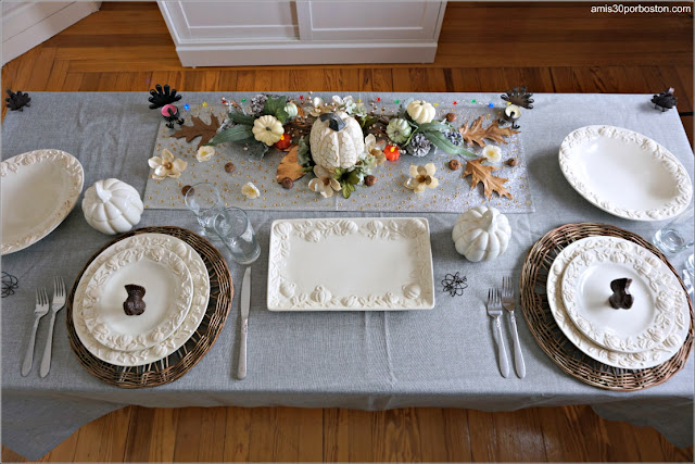 Mesa de Nuestra Cena de Acción de Gracias 2020