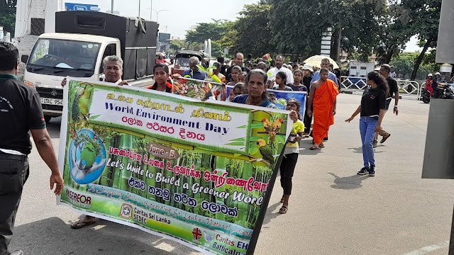  சூழல் தினத்தை முன்னிட்டு மட்டக்களப்பில் கரித்தாஸ் எகெட் நிறுவனத்தால் பல்வேறு நிகழ்வுகள்!