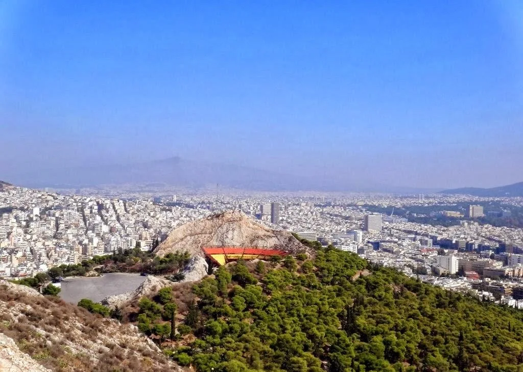 Mount Lycabettus Athens Greece 1