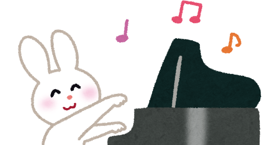 ピアノを弾くウサギのイラスト かわいいフリー素材集 いらすとや ピアノを弾くウサギのイラスト かわいいフリー素材集 いらすとや