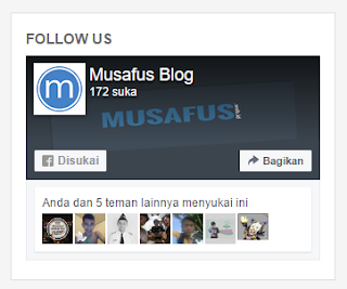 Cara Membuat Widget Fanspage Halaman Facebook Di Blog