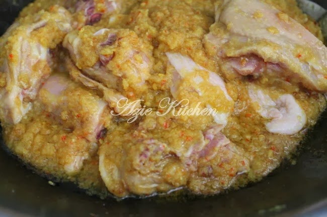 Rendang Ayam Nogori Yang Sodap - Azie Kitchen