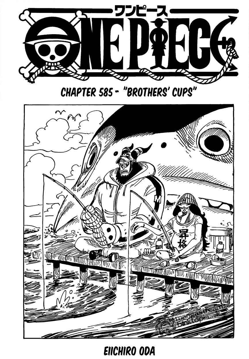 Brother's Cup| Read One Piece 585 Online | 00 - Press F5 to reload this image