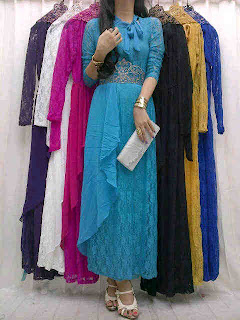 Maxi Brokat Sifon + Obi Krancang fit to L