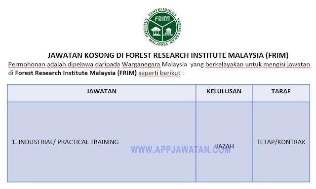 Forest Research Institute Malaysia (FRIM)