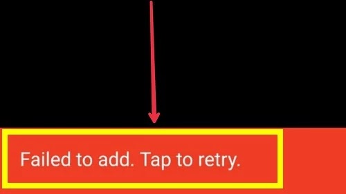 How To Fix Messenger Story Failed To Add Tap To Retry Problem Solved in Android
