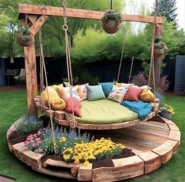 En galerías, jardines y espacios de descanso, las hamacas de madera  renuevan los ambientes con diseño y aportan calidez - MisionesOnline