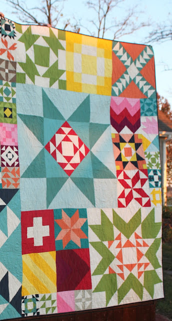 Moda Building Block Quilt 