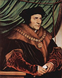 Thomas More (1527), de Hans Holbein el Joven. 