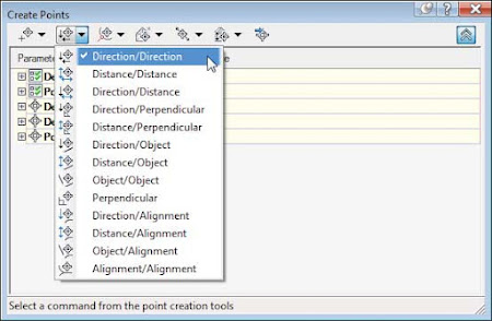 Intersection point-creation options